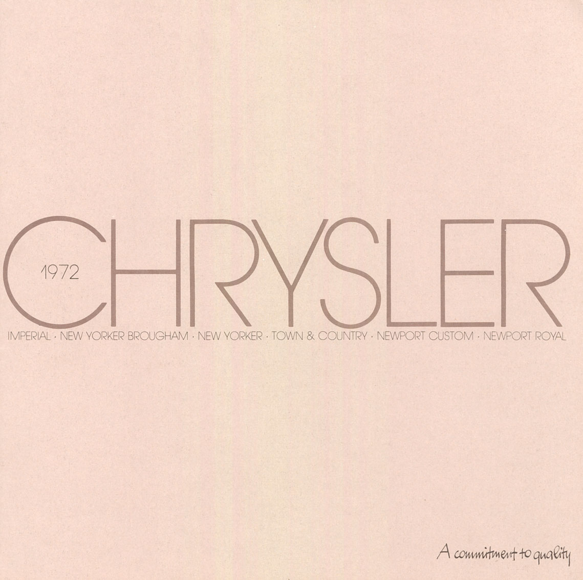 1972 Chrysler Full Line Brochure